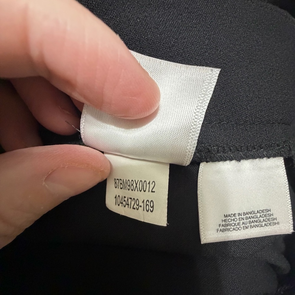 Nine West Black Suit Trouser Pants Size 16 - Picture 6 of 7